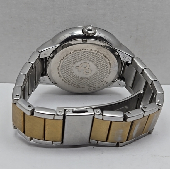 Womens SO & CO New York Madison Date Watch 5052B Mineral Crystal New Battery - Picture 9 of 10